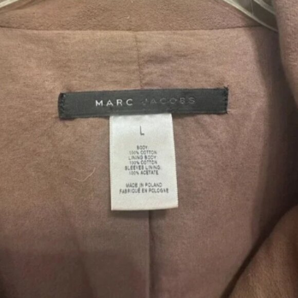 Brown Marc Jacobs Vintage Double Breasted Military Utility Jacket Size L - Picture 7 of 7